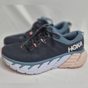 Hoka One One Womens Gaviota 3 1113521-OBRS Blue Running Shoes Sneakers Size 8.5